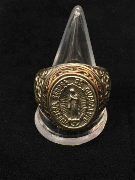 指輪 シルバーリング 925 #23号 メンズアクセサリー 男性用 ファッション小物 マリア 指飾り 装飾品 中古品【2875】A拍卖