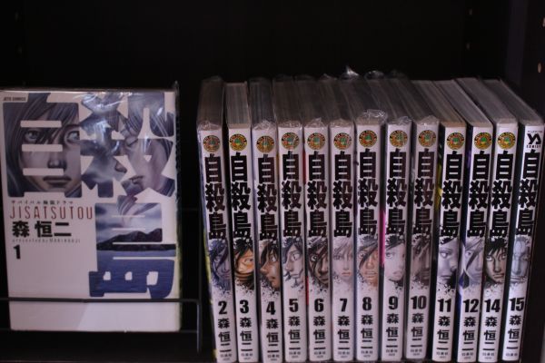 自殺島  1巻~12巻 + 14巻~15巻  全14巻セット  森 恒二  白泉社  c23101402拍卖