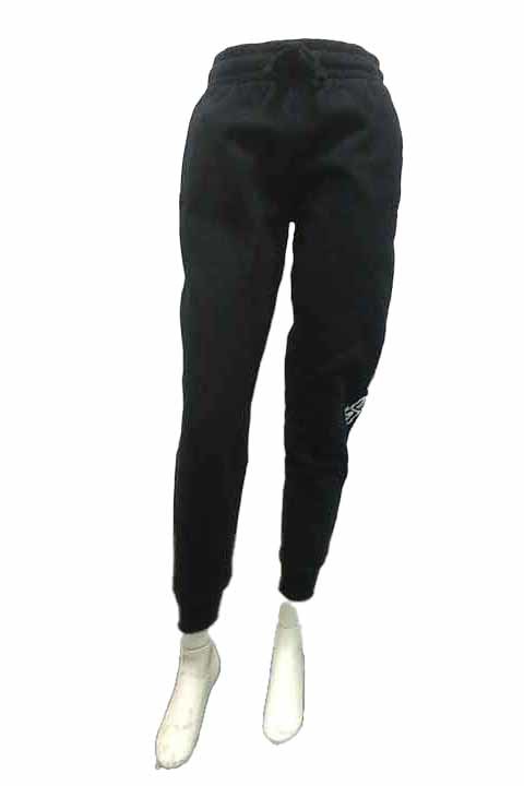 【中古】QUIKSILVER×PEANUTS クイックシルバー×ピーナッツ パンツ レディ―ス スウェット サイズS コットン ブラック 裏起毛 冬拍卖