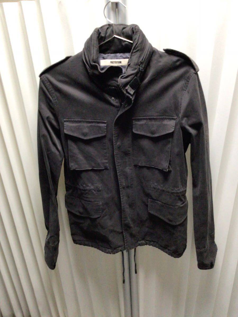 ファクトタム FACTUM M-65 ミリタリージャケット ジャケット 日本製 ロスチャイルド 46 01023020 ストーンウォッシュ加工拍卖