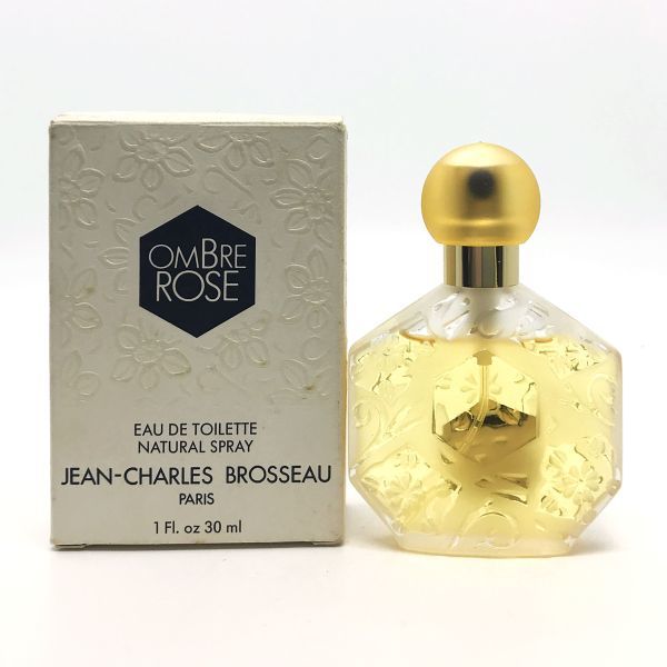 JEAN CHARLES BROSSEAU ジャン シャルル ブロッソー オンブル ローズ EDT 30ml ☆残量たっぷり9割 送料350円拍卖