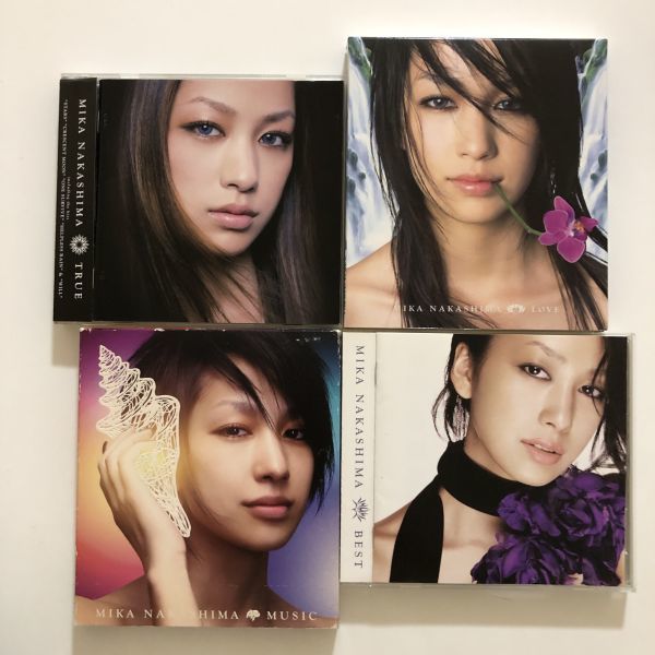 B22641 CD(中古)TRUE+LOVE+MUSIC+BEST+THE END+他3点 中島美嘉(NANA含む) 8点セット拍卖