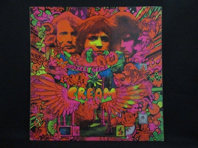 CREAM★Disraeli Gears UK Reaction Stereo オリジナル エラープレス拍卖