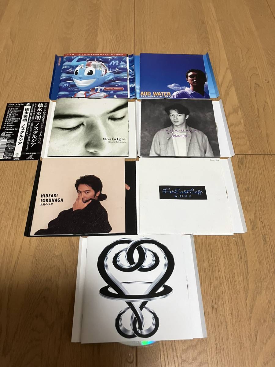 ケース無し CD7枚 藤井フミヤ、小田和正、槙原敬之、徳永英明、福山雅治、杉山清貴拍卖