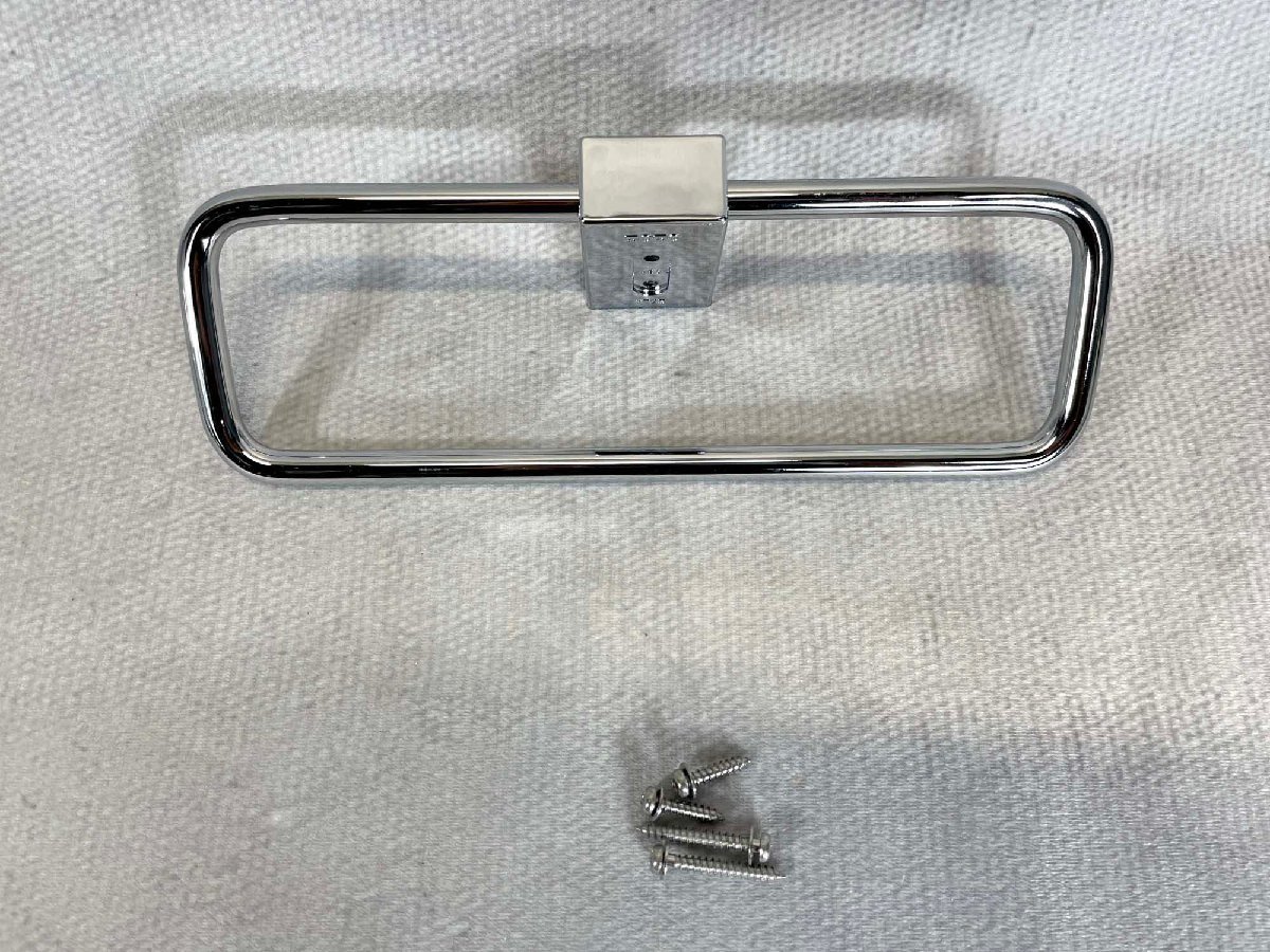 【福岡】W240 タオルハンガー◆タオルかけ◆TOTO◆YT43◆取付ネジ付き◆W240 H85 D57◆モデルR展示設置品◆TS5998_Ts拍卖