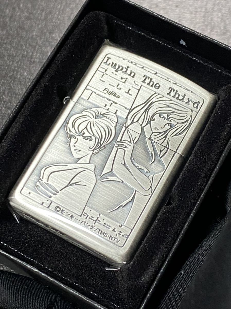 zippo Lupin The Third Fujiko 限定品 不二子 希少モデル ヴィンテージ 2000年製 ルパン三世 シリアルナンバー NO.1078 ケース 保証書拍卖