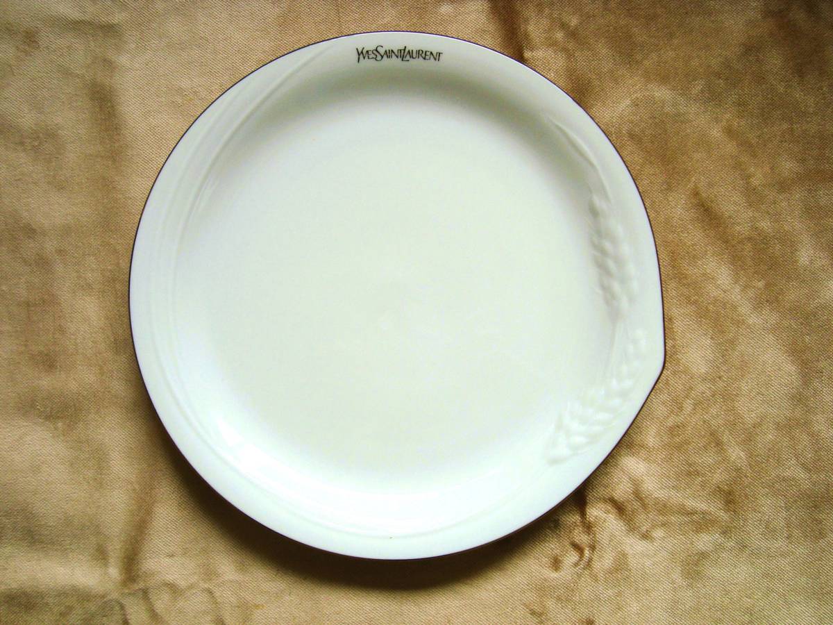 洋食器 イブサンローラン 皿 ホワイト(27cm) USED拍卖