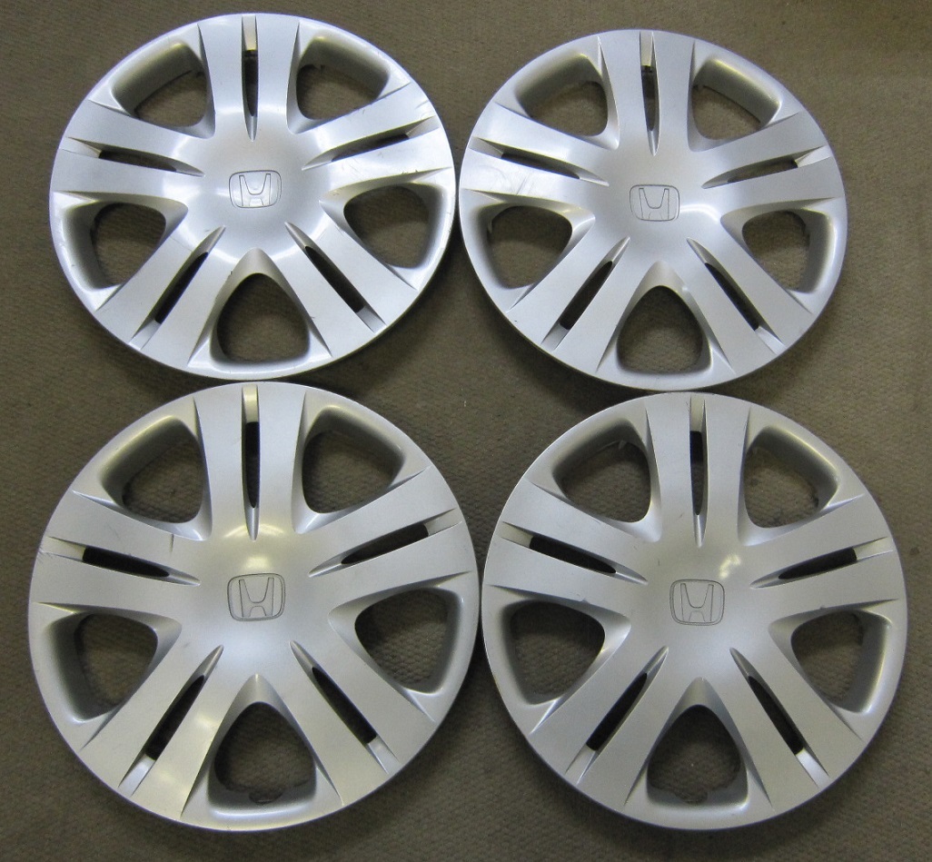 イ538☆ホンダ GE系 フィット 15インチ ホイールキャップ 4枚 44733-TF0-N01拍卖