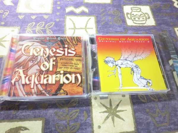 ★ケース新品★創聖のアクエリオン オリジナルサウンドトラック+2 AKINO 菅野よう子 2枚セット拍卖