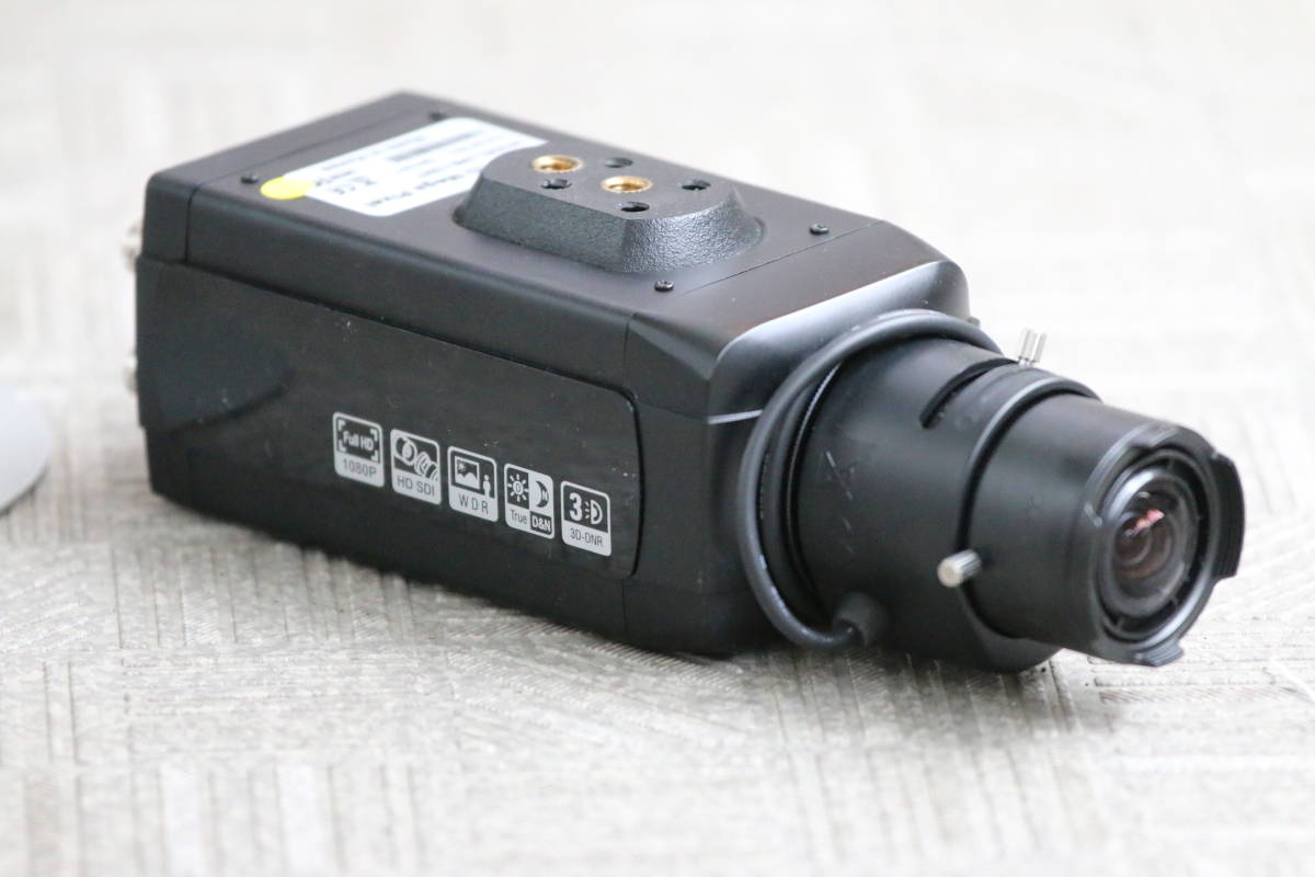 【作動OK】200万画素 HD-SDI 防犯カメラ MB-12NT 屋内ボックス型 メガピクセルレンズ付 業務仕様 デイナイト拍卖