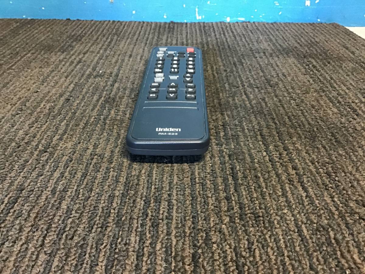 ★岐阜発 ②△Uniden/テレビ用リモコン△RM-E23/液晶テレビ/デジタルテレビ/リモコン/赤外線確認のみ/傷汚れ有り/現状品 R5.12/3★拍卖