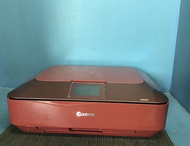 *★岐阜発 △ CANON / キャノン / インクジェットプリンター複合機 / PIXUS / ピクサス △ MG7130 / 通電確認 / 中古品 6/24★拍卖