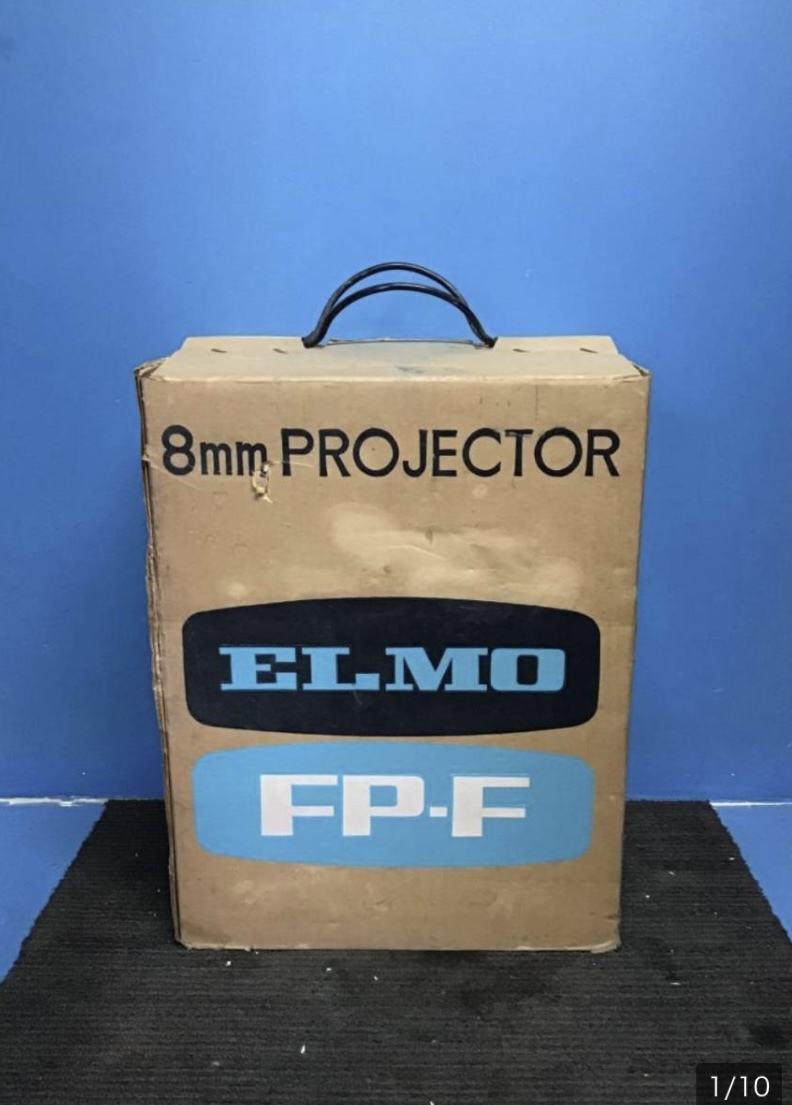★岐阜発 動作品 △ ELMO / PROJECTOR / FP-F / 94-180 / オリジナル箱付 / エルモ / プロジェクター / 中古品□2/16□★拍卖