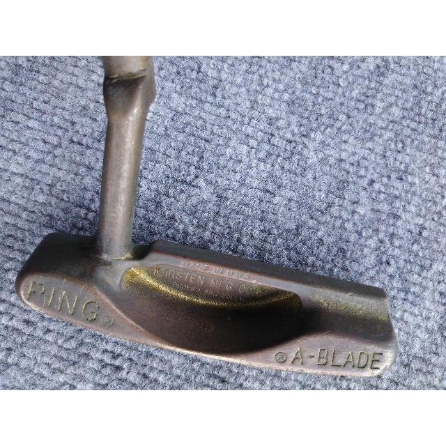 パター ピン PING A-BLADE マンガン・ブロンズ 3C042拍卖