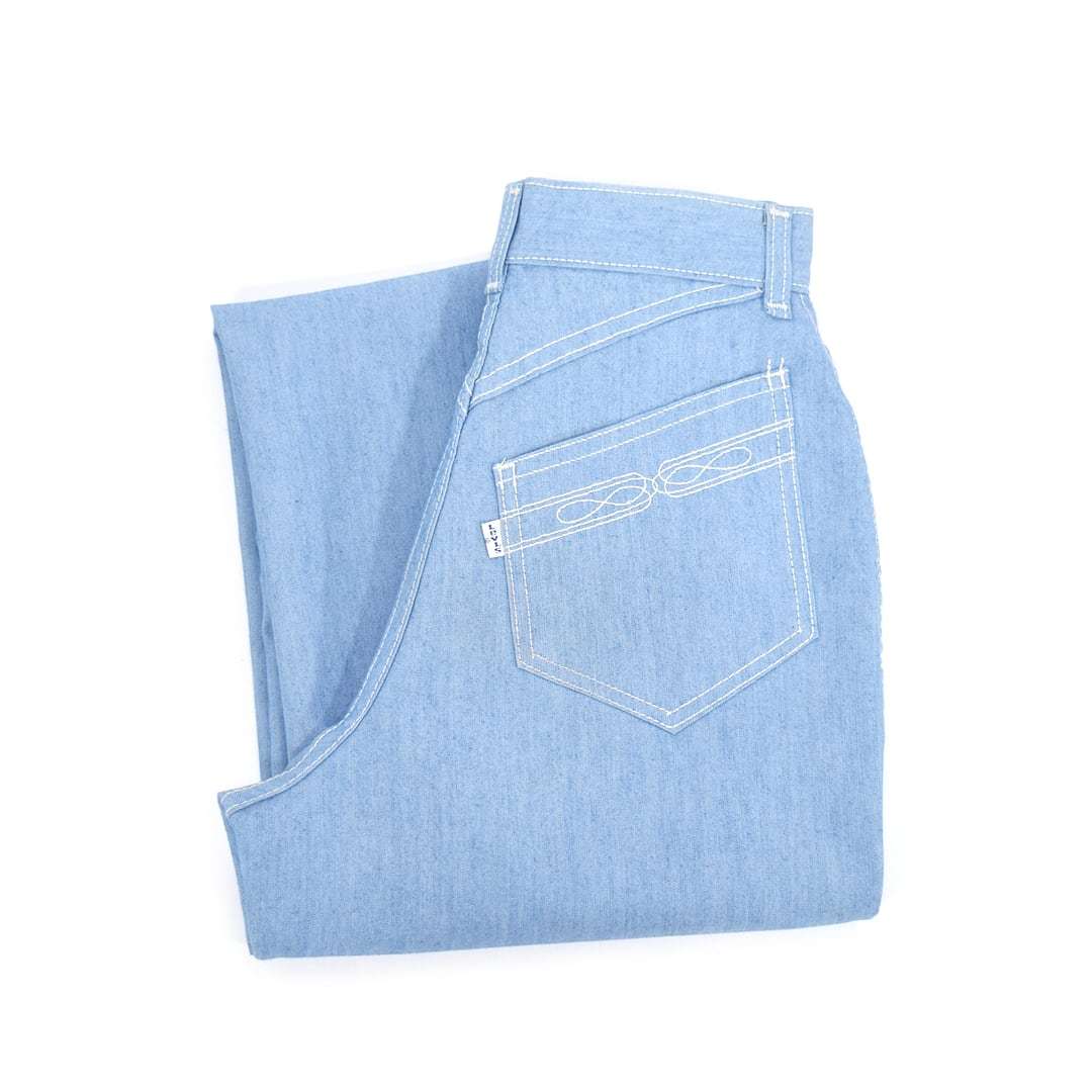 【送料無料】80s リーバイス シャンブレーパンツ オールド スモールe レディースW25相当 Levis アメカジ 古着 @EZ0684拍卖