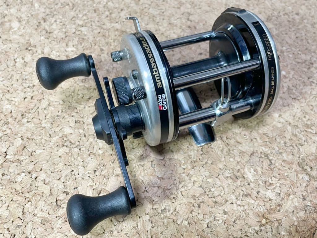 ★即決! アブ アンバサダー 6500C パーミングカップ シルバー 超美品! 機関好調 ABU Ambassder カゴ釣り 雷魚に ★拍卖