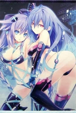 (新品) パープルハート&アイリスハート B2タペストリー 「神次次元ゲイム ネプテューヌ Re;Birth3 V CENTURY」 エビテン限定同梱特典拍卖