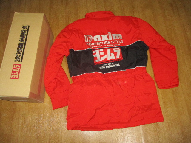 ヨシムラレーシング 当時物 刺繍ロゴビンテージ スタッフ・メカニック 中綿入り防寒ジャケット 未使用 デッドストック サイズL拍卖