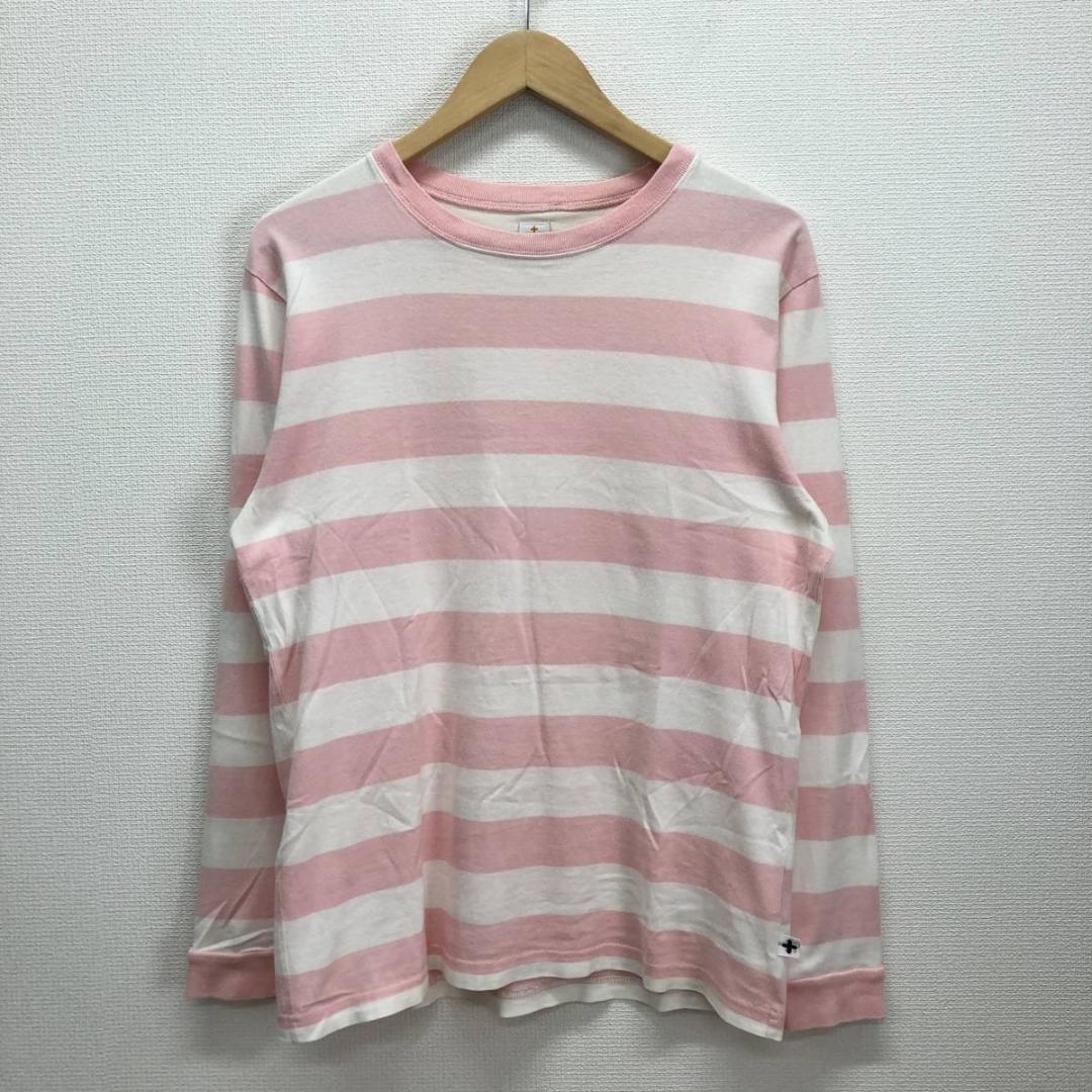 HEAD PORTER PLUS ヘッドポータープラス ボーダーロンT 長袖 Tシャツ カットソー M 10097779拍卖