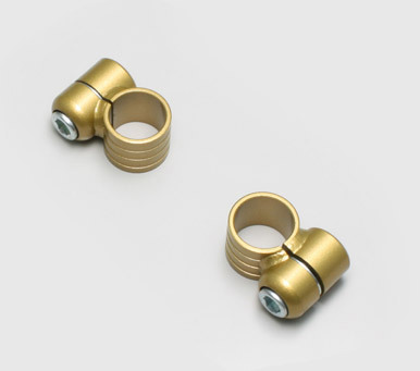 ハリケーン HURRICANE セパハン用 セパレートハンドル用 ホルダー左/右set ホルダー内径φ31×29mm ゴールド HS3100G拍卖