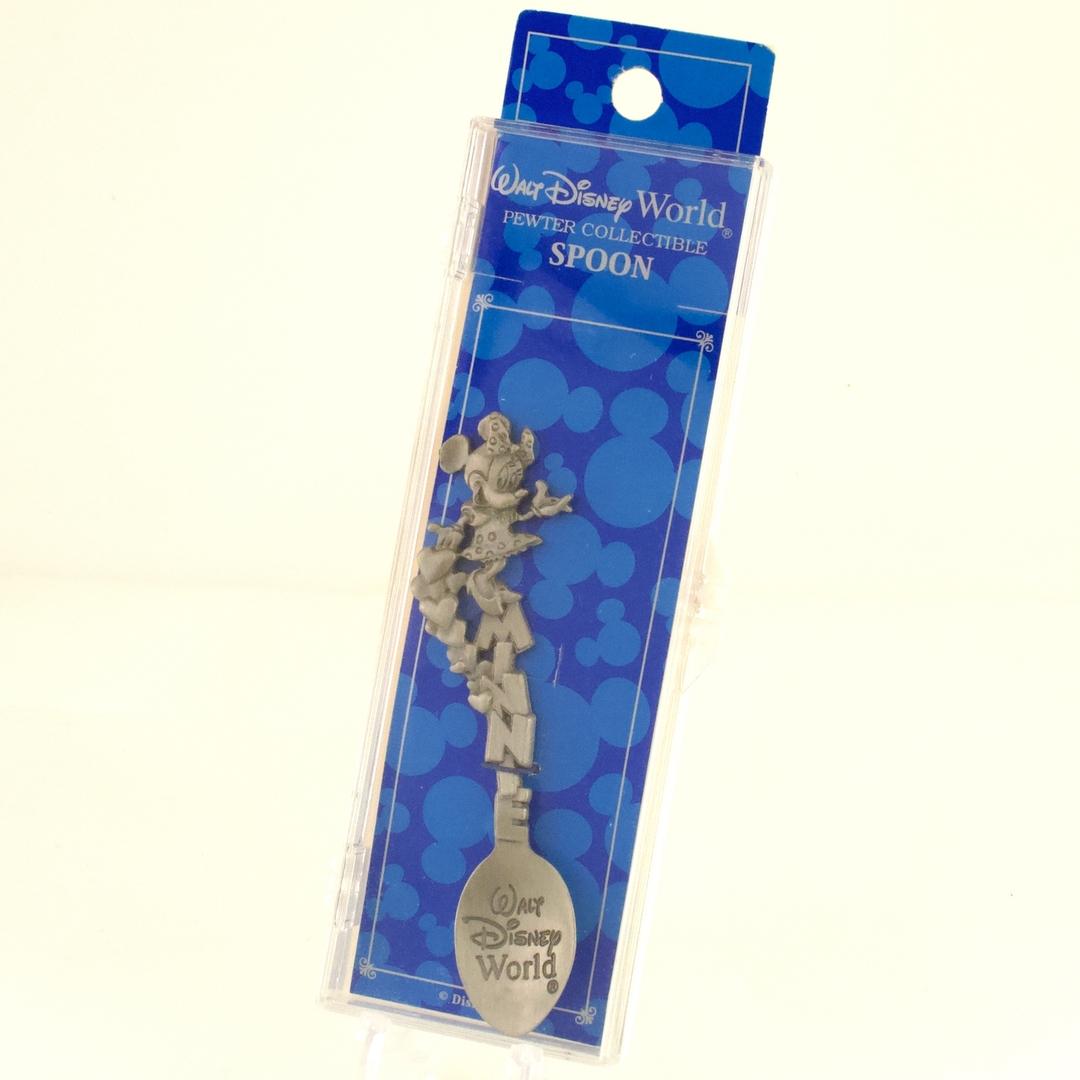 ミニーマウス スプーン Walt Disney World PEWTER COLLECTIBLE SPOON 未使用品拍卖