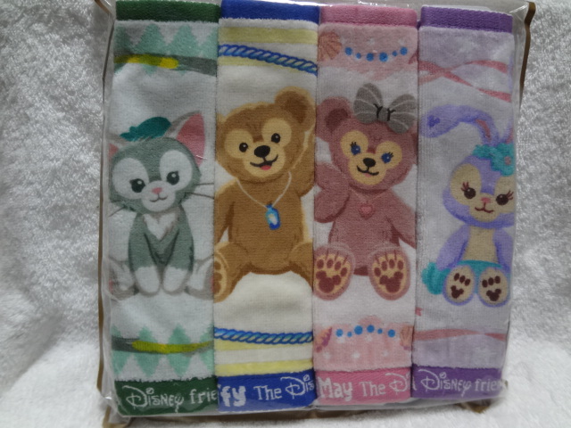 TDSミニタオル4枚セット ダッフィーフレンズ拍卖