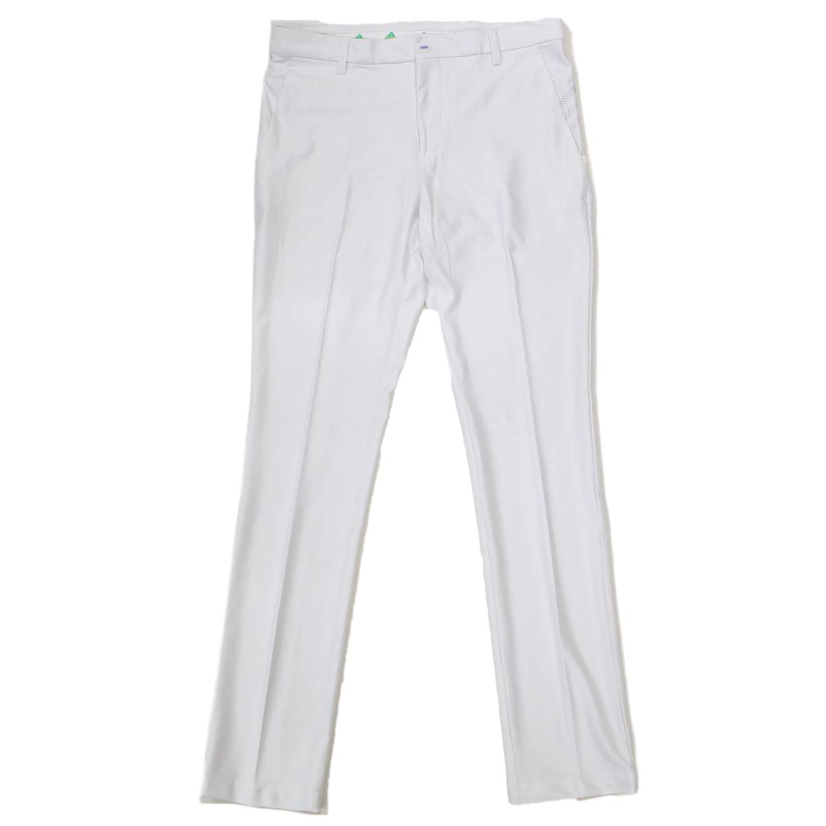 【未使用】 adidas◆アディダス/ベンチレーションパンツ/O/ポリエステル/WHT/ゴルフパンツ拍卖