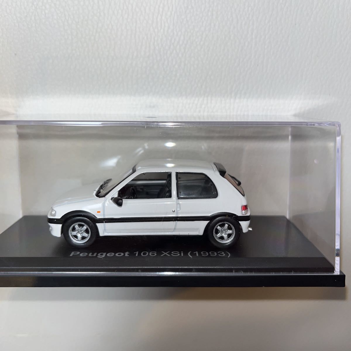 レア レトロ アシェット 1/43 プジョー 106 XSi 1993 国産名車コレクション ノレブ ミニカー モデルカー カラーサンプル拍卖