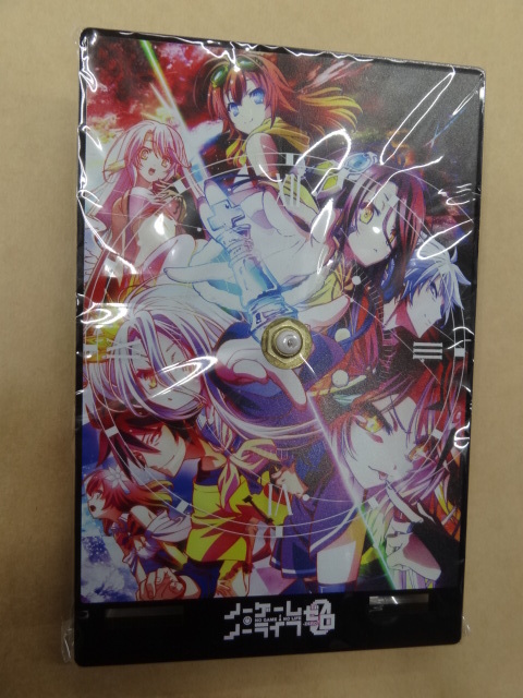 劇場版 ノーゲーム・ノーライフ ゼロ アクリル時計キービジュアル柄 ノゲノラ拍卖