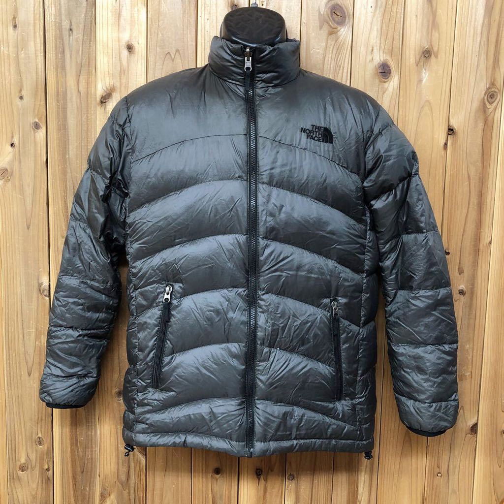 THE NORTH FACE*ノースフェイス メンズS ダウンジャケット ナイロンジャケット 中綿 ブルゾン グリーンダウン80% アウトドア アウター 古着拍卖