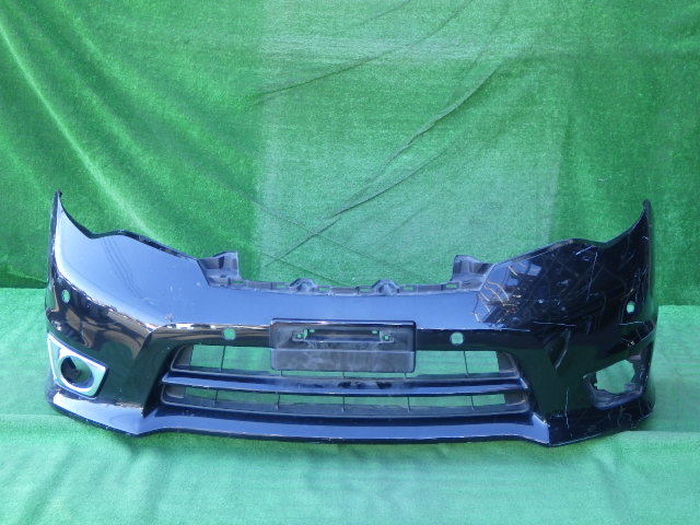 HFC26 FNC26 FPC26 FNPC26 後期 セレナ ハイウェイスター 純正フロントバンパー 右フォグカバー付き C26型 HS 黒 62022 3GS0H拍卖