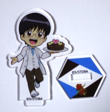 銀魂 J-WORLD 感謝祭 限定 ミニアクリルスタンド 志村新八 白スーツ SD ケーキ 未使用拍卖