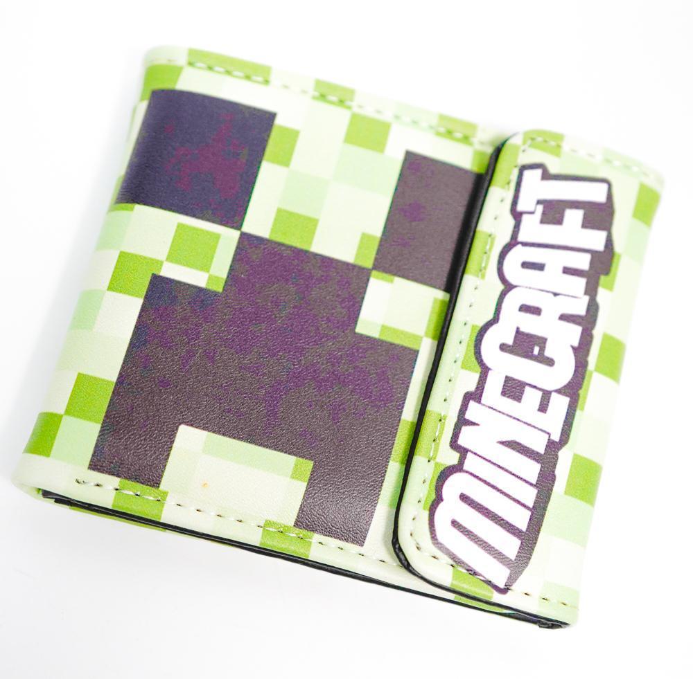 財布 マインクラフト マイクラ クリーパー 財布 二つ折り 斑横文重【紙袋付】拍卖