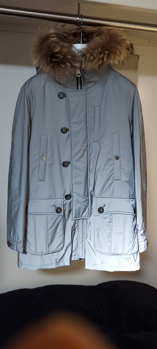 国内正規品 新品未使用 希少 限定 MAURIZIO BALDASSARI マウリツィオ バルダサーリ ラビットファー ラクーン リフレクター コート拍卖