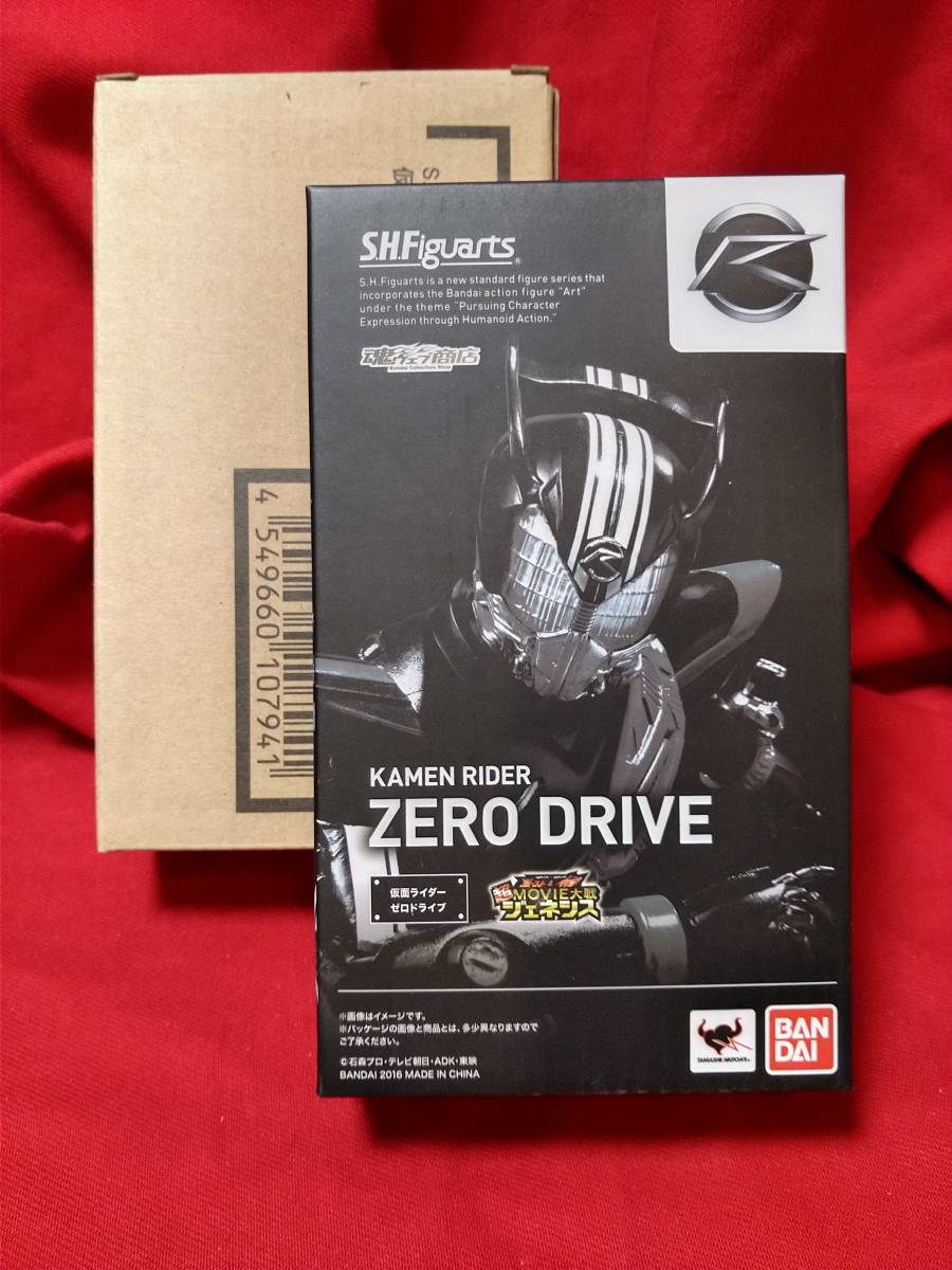☆送料無料・未開封・輸送箱付☆S.H.Figuarts 仮面ライダーゼロドライブ【魂ウェブ商店限定】 #バンダイ #仮面ライダードライブ拍卖