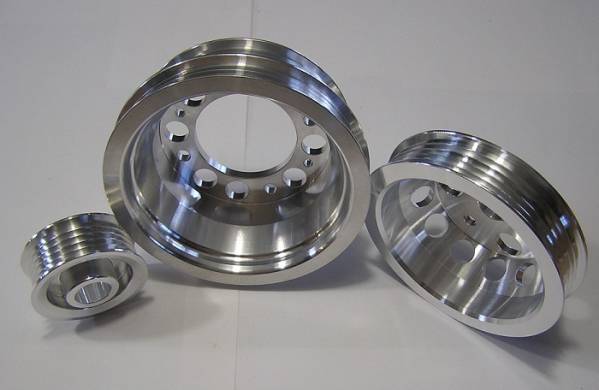 マツダ RX-8 SE3P 超軽量 アルミプーリー 3点セット RX8 シルバー拍卖