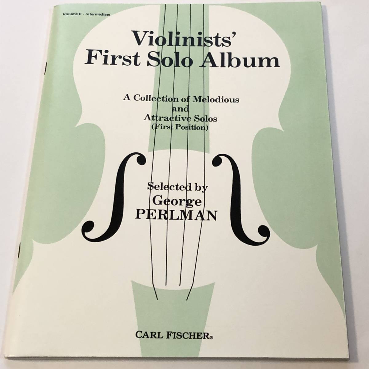 即決 ファースト・ソロ・アルバム2(ヴァイオリン+ピアノ)Violinists' First Solo Album Vol.2 ジョージ・パールマン(GEORGE PERLMAN)拍卖