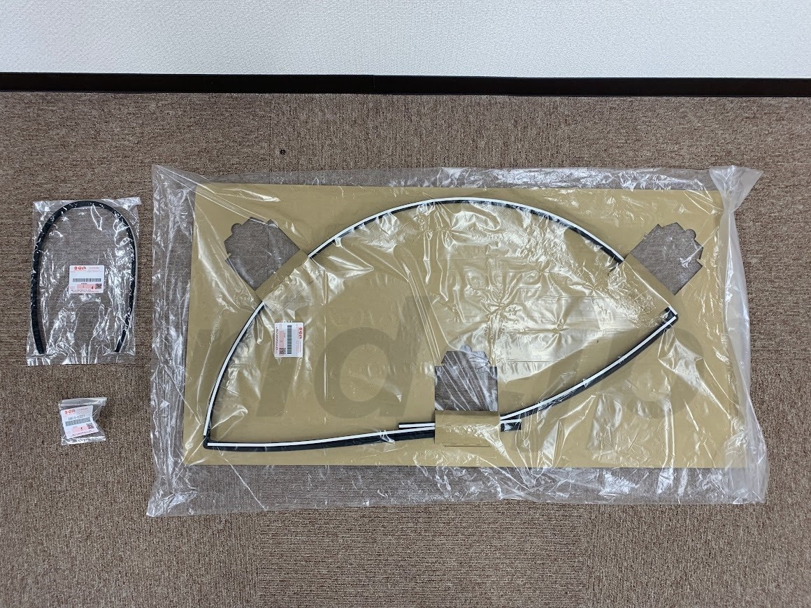 【未使用 純正品】スズキ EA11R EA21R カプチーノ 純正 フロントガラスモール ウィンドウモール シールド モール フルセット SUZUKI 新品拍卖