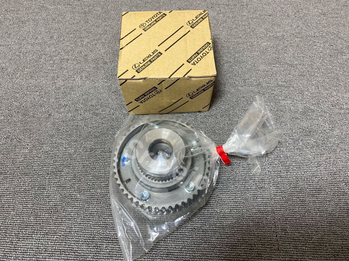 【未使用 純正品】トヨタ 1JZ-GTE VVT-i プーリー カムプーリー IN インテーク 1J VVTi JZX100 JZX110 マーク2 チェイサー クレスタ TOYOTA拍卖