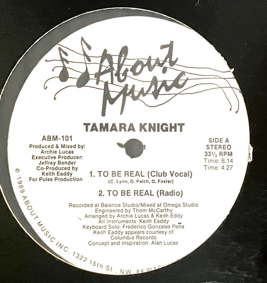 【ハウス 試聴】TAMARA KNIGHT - TO BE REAL CHERYL LYNN - GOT TO BE REAL'' ハウスカヴァー シュリンク付き拍卖