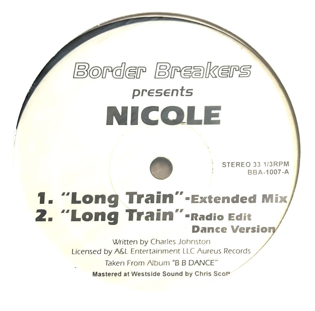 【R&B 名曲 試聴】Nicol- Long Train c/w Barbara Tucker - Hot Shot 両面A面 シュリンク付き 日本盤 希少 程度良質拍卖