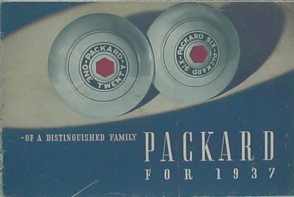 PACKARD 120/SIX '1937 セールスカタログ拍卖