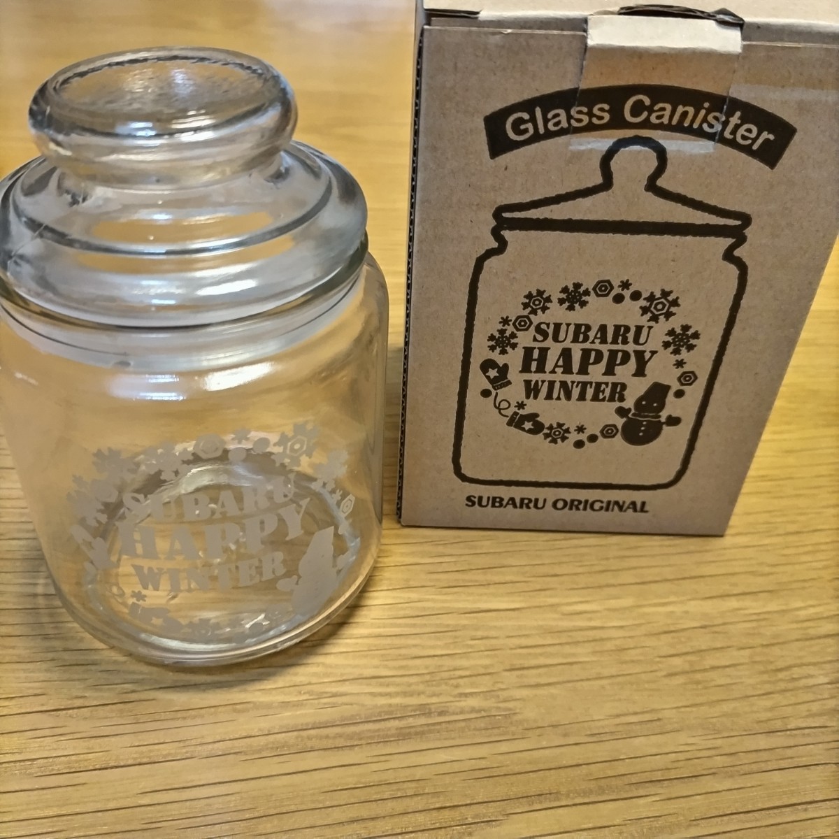 SUBARU オリジナルガラス容器 スバル ガラスケース スバルオリジナル スバルオリジナル用品 拍卖