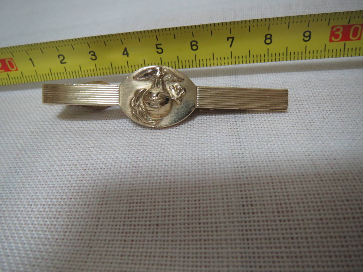 実物 アメリカ海兵隊 USMC US.MARINE ネクタイピン 真鍮?NO1拍卖
