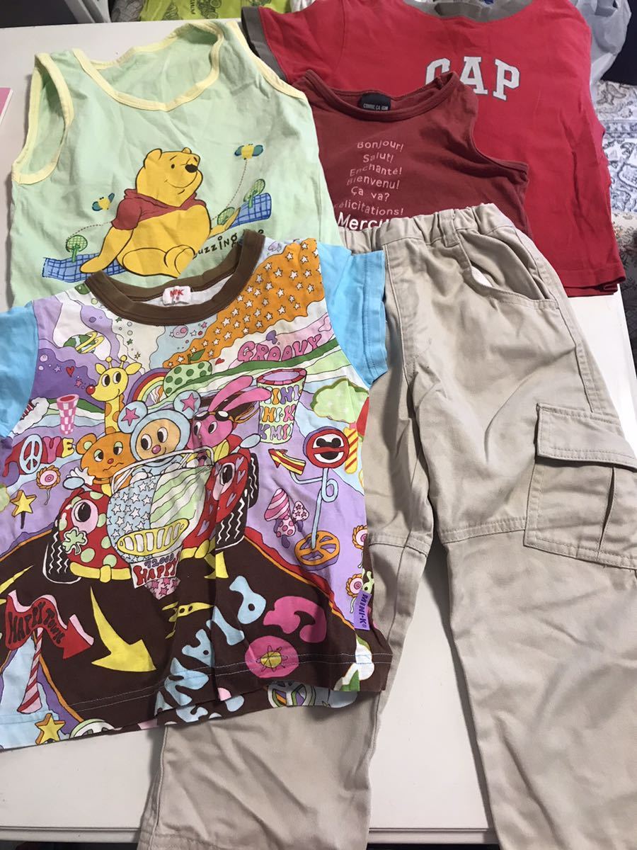 キッズ服90.100.110サイズ ティシャツ パンツ タンクトップなど 5点セット 子供服 即決あり拍卖