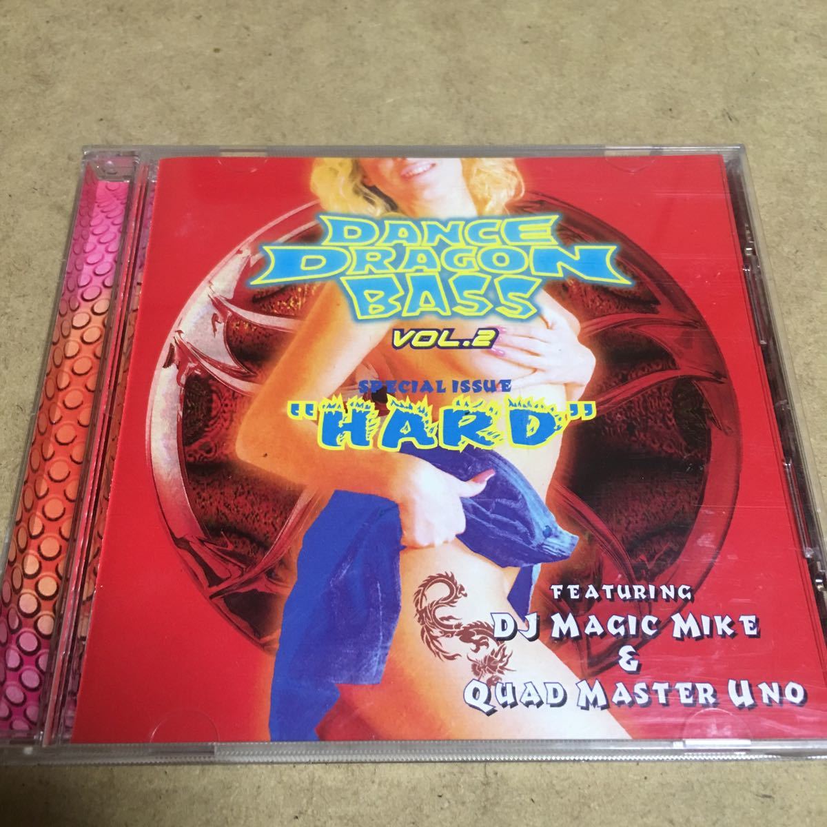 水星価格!DANCE DRAGON BASS vol 2 HARD DJ MAGIC MIKE 。拍卖