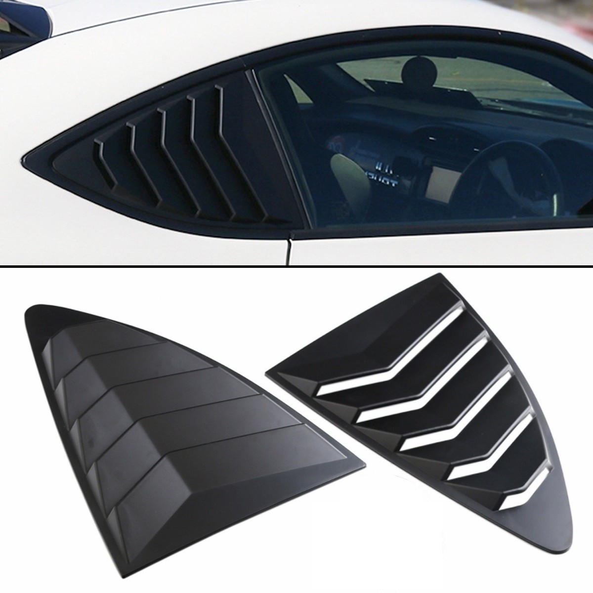 トヨタ86 スバルBRZ マットブラック サイドウィンドウルーバー ZN6 ZC6 TRD エアロ STI マフラー バンパー ヘッドライト拍卖