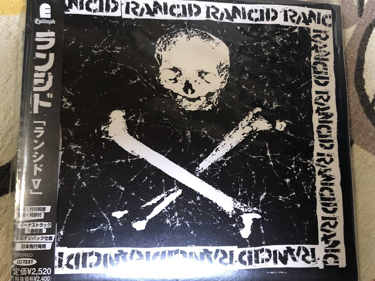 ★非売品CD RANCID/ランシド「RANCIDⅤ」 見本盤 promo only japan mint obi sample rea拍卖