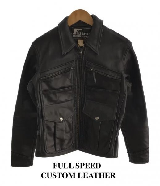 TK 入手困難 フルスピード FULL SPEED レザージャケット CUSHMAN クッシュマン拍卖