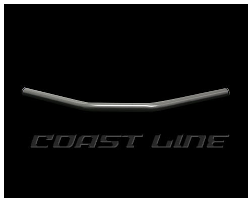 N008508ヘコミ有センターナロードラッグバーハンドル/ブラック黒拍卖